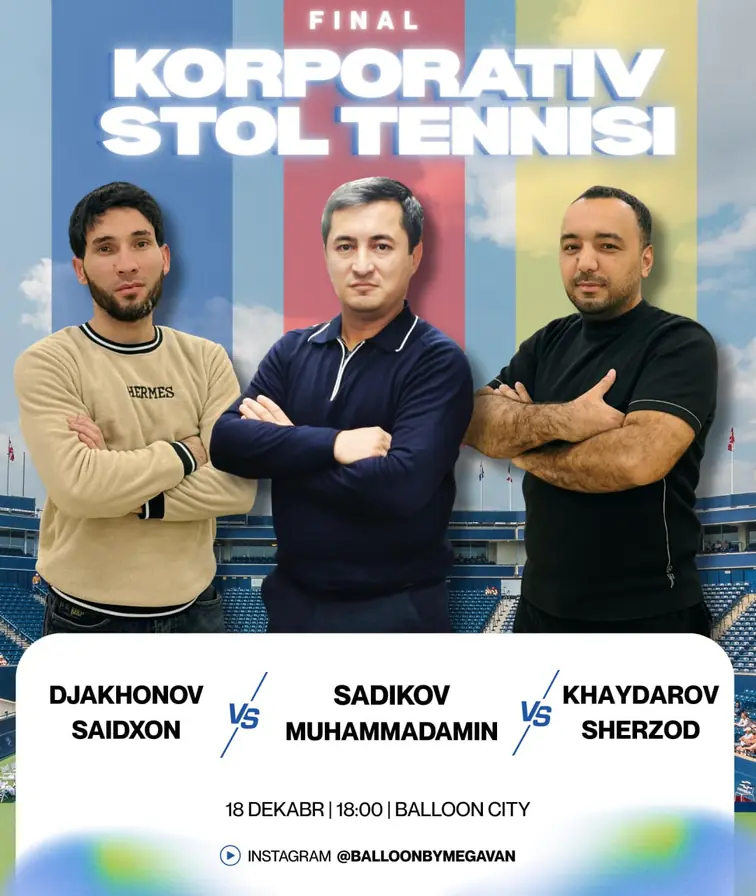 Korporativ stol tennisi — final